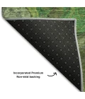 Addison Mayfield Green AMF1061 - 8ft. Round Rug
