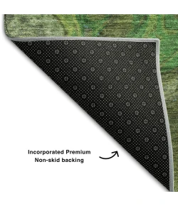 Addison Mayfield Green AMF1061 - 8ft. Round Rug