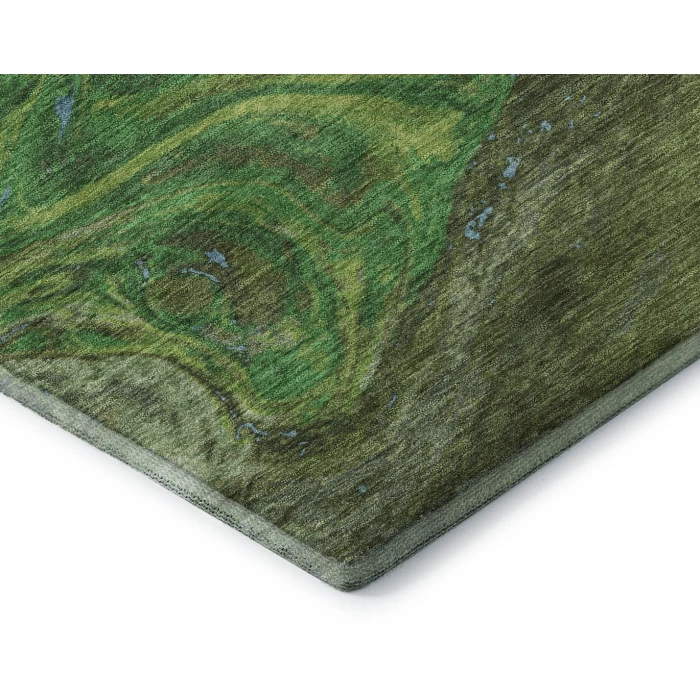 Addison Mayfield Green AMF1061 - 8ft. Round Rug