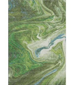 Addison Mayfield Green AMF1061 - 8ft. Round Rug