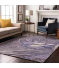 Addison Mayfield Purple AMF1061 - 8ft. Round Rug