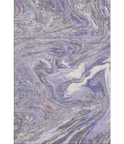 Addison Mayfield Purple AMF1061 - 8ft. Round Rug