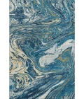 Addison Mayfield Blue AMF1061 - 8ft. Round Rug