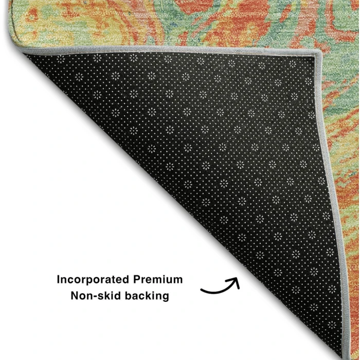 Addison Mayfield Orange AMF1061 2ft. 3in. x 7ft. 6in. Rect. Rug