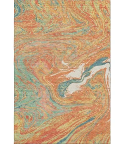 Addison Mayfield Orange AMF1061 2ft. 3in. x 7ft. 6in. Rect. Rug