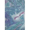 Addison Mayfield Teal AMF1061 - 8ft. Round Rug