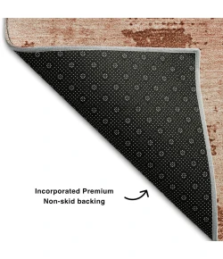 Addison Mayfield Orange AMF1062 9ft. x 12ft. Rect. Rug