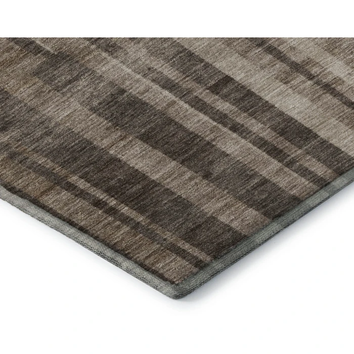 Addison Mayfield Brown AMF1063 - 8ft. Round Rug