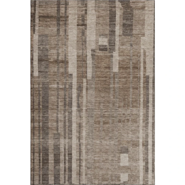 Addison Mayfield Brown AMF1063 - 8ft. Round Rug