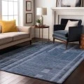 Addison Mayfield Blue AMF1063 - 8ft. Round Rug