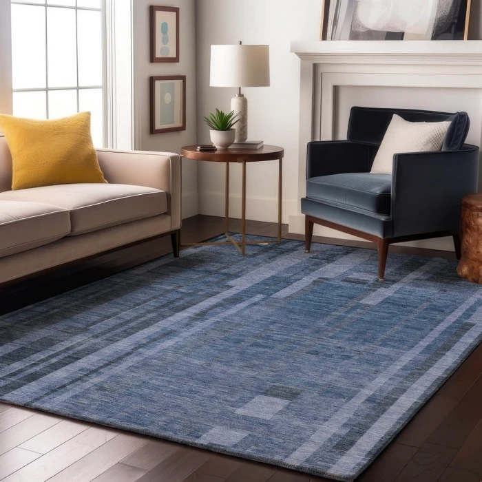 Addison Mayfield Blue AMF1063 8ft. x 10ft. Rect. Rug