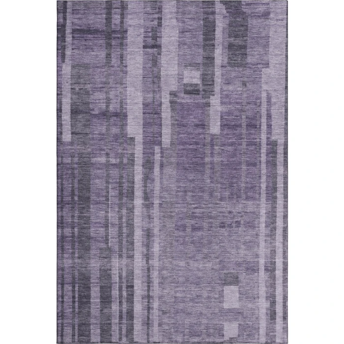 Addison Mayfield Purple AMF1063 - 8ft. Round Rug