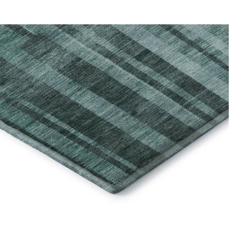 Addison Mayfield Teal AMF1063 - 8ft. Round Rug