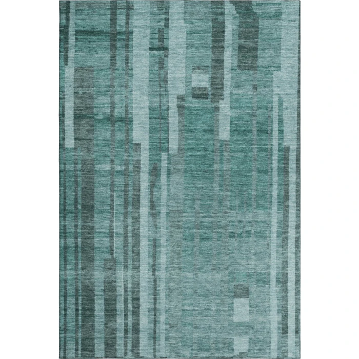 Addison Mayfield Teal AMF1063 9ft. x 12ft. Rect. Rug