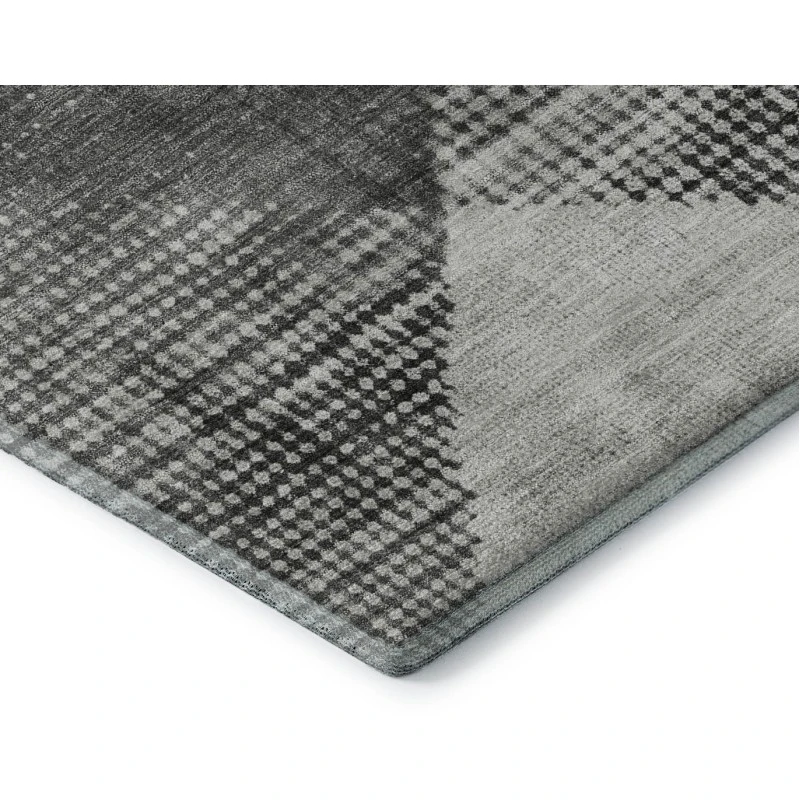 Addison Mayfield Gray AMF1065 - 8ft. Round Rug