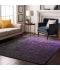 Addison Mayfield Purple AMF1066 - 8ft. Round Rug