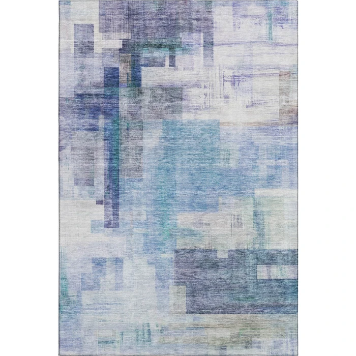 Addison Mayfield Blue AMF1067 - 8ft. Round Rug