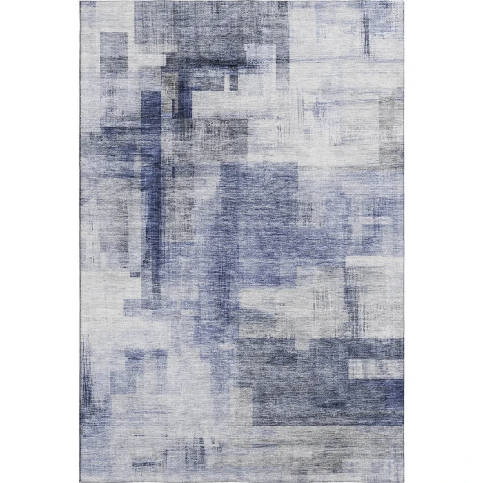 Addison Mayfield Blue AMF1067 - 8ft. Round Rug