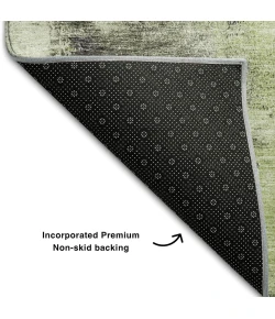Addison Mayfield Green AMF1068 - 8ft. Round Rug