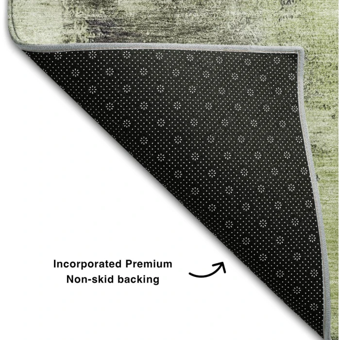 Addison Mayfield Green AMF1068 - 8ft. Round Rug