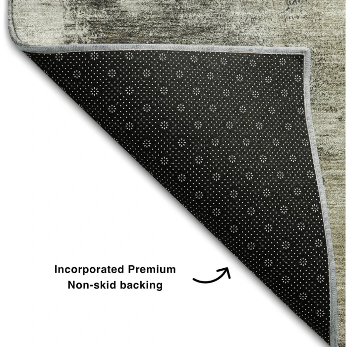 Addison Mayfield Gray AMF1068 5ft. x 7ft. 6in. Rect. Rug
