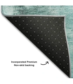 Addison Mayfield Teal AMF1068 5ft. x 7ft. 6in. Rect. Rug