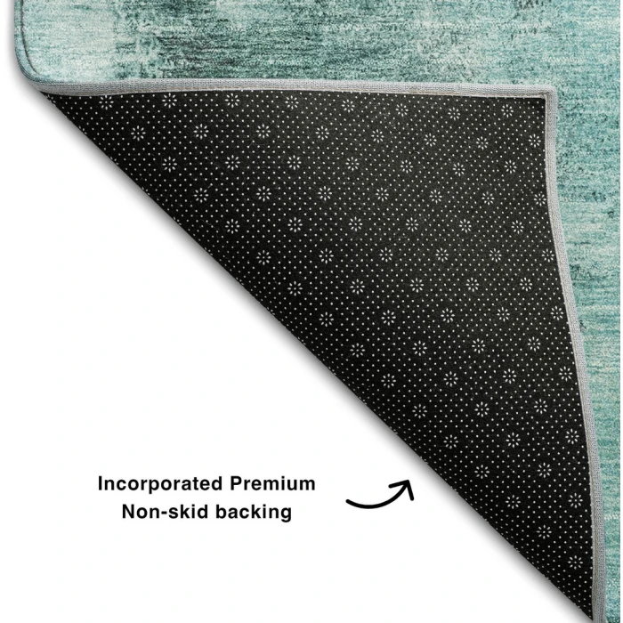 Addison Mayfield Teal AMF1068 5ft. x 7ft. 6in. Rect. Rug