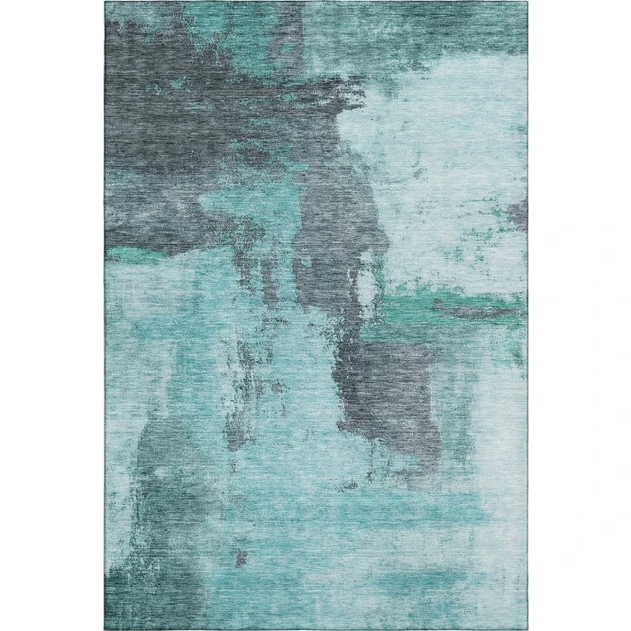 Addison Mayfield Teal AMF1068 5ft. x 7ft. 6in. Rect. Rug