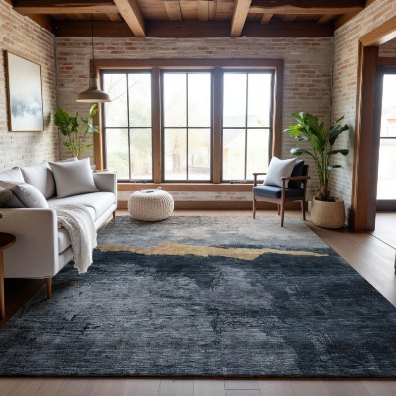 Addison Mayfield Blue AMF1069 5ft. x 7ft. 6in. Rect. Rug