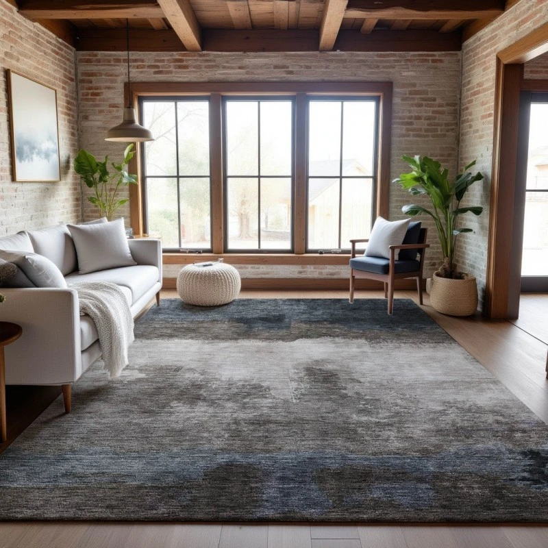 Addison Mayfield Gray AMF1070 2ft. 3in. x 7ft. 6in. Rect. Rug