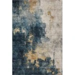 Addison Mayfield Blue AMF1072 - 8ft. Round Rug
