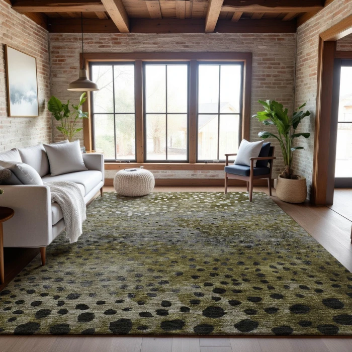 Addison Mayfield Brown AMF1074 2ft. 3in. x 7ft. 6in. Rect. Rug