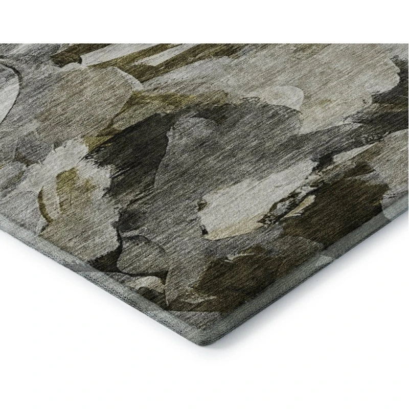 Addison Mayfield Gray AMF1075 - 8ft. Round Rug