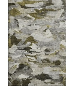 Addison Mayfield Gray AMF1075 - 8ft. Round Rug
