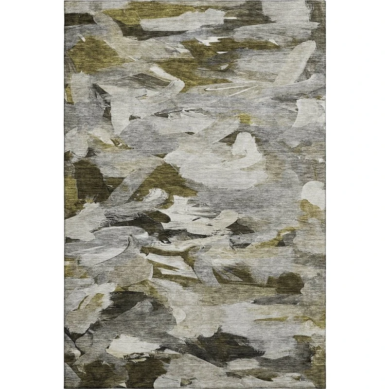 Addison Mayfield Gray AMF1075 - 8ft. Round Rug