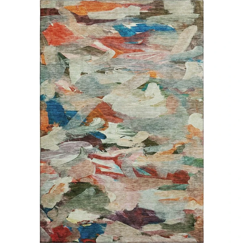 Addison Mayfield Green AMF1075 - 8ft. Round Rug
