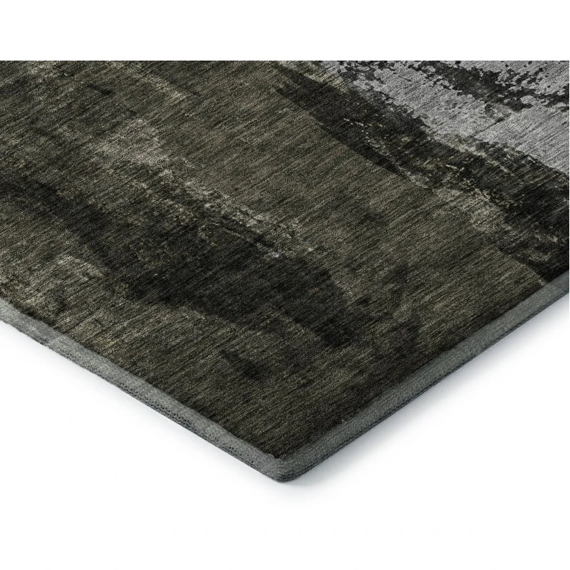 Addison Mayfield Gray AMF1077 - 8ft. Round Rug