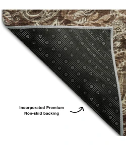 Addison Mayfield Brown AMF1078 2ft. 3in. x 7ft. 6in. Rect. Rug