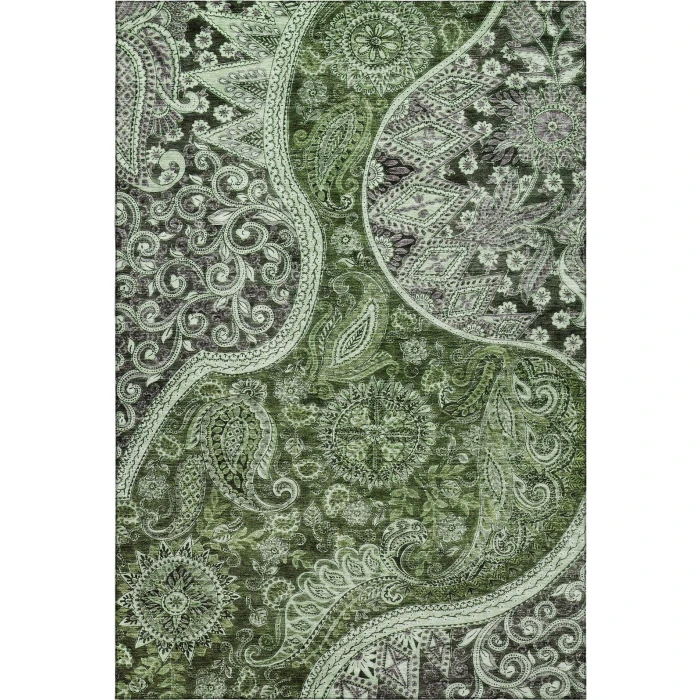 Addison Mayfield Green AMF1078 5ft. x 7ft. 6in. Rect. Rug