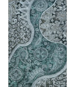 Addison Mayfield Teal AMF1078 5ft. x 7ft. 6in. Rect. Rug