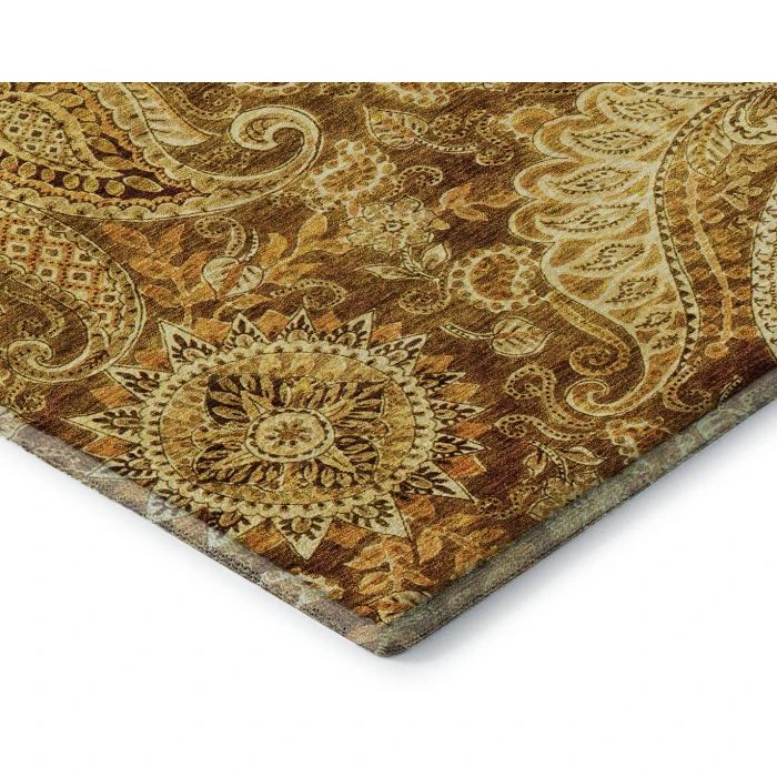 Addison Mayfield Orange AMF1078 5ft. x 7ft. 6in. Rect. Rug