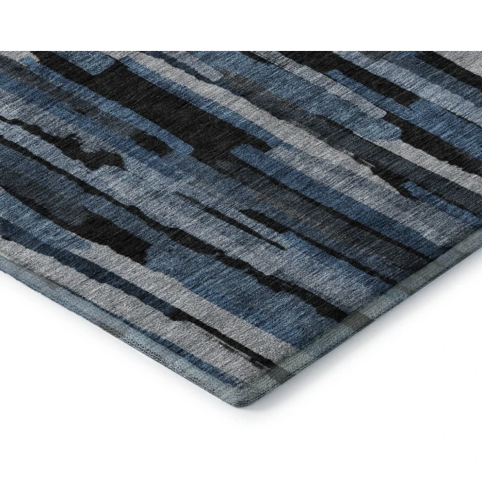 Addison Mayfield Blue AMF1079 2ft. 3in. x 7ft. 6in. Rect. Rug