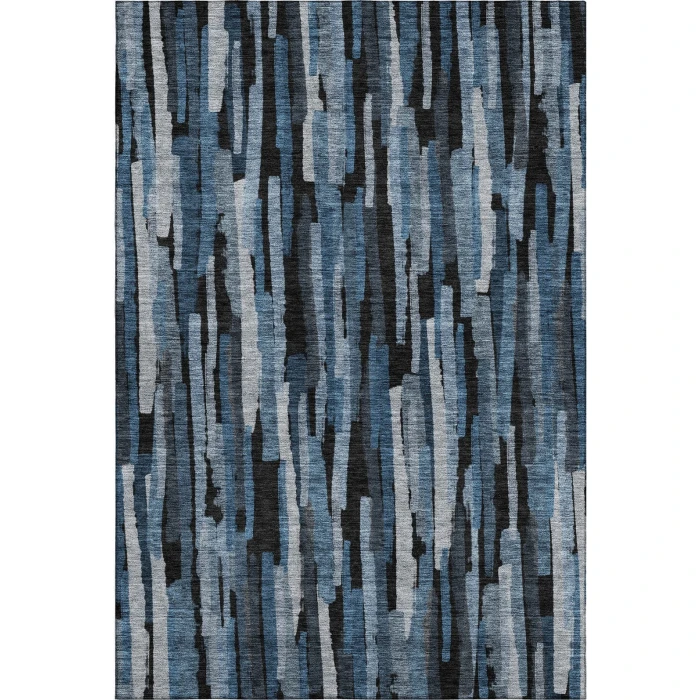 Addison Mayfield Blue AMF1079 2ft. 3in. x 7ft. 6in. Rect. Rug