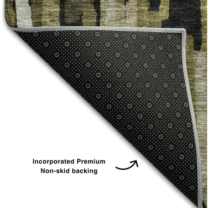 Addison Mayfield Brown AMF1079 2ft. 3in. x 7ft. 6in. Rect. Rug