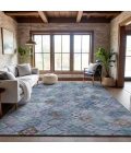 Addison Mayfield Blue AMF1081 5ft. x 7ft. 6in. Rect. Rug