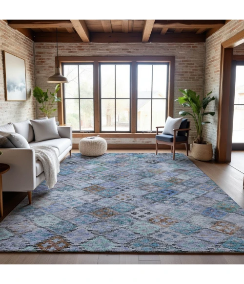 Addison Mayfield Blue AMF1081 5ft. x 7ft. 6in. Rect. Rug