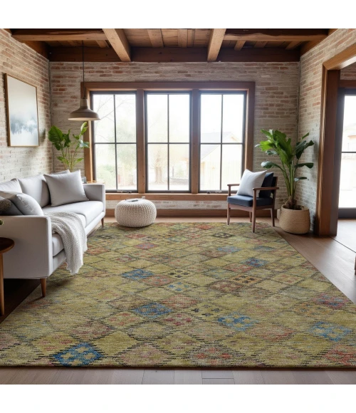 Addison Mayfield Gold AMF1081 5ft. x 7ft. 6in. Rect. Rug