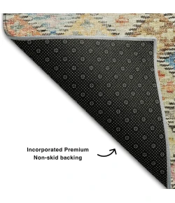 Addison Mayfield Orange AMF1081 5ft. x 7ft. 6in. Rect. Rug