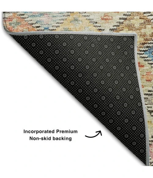 Addison Mayfield Orange AMF1081 5ft. x 7ft. 6in. Rect. Rug