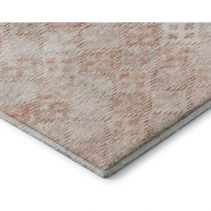 Addison Mayfield Pink AMF1081 - 8ft. Round Rug